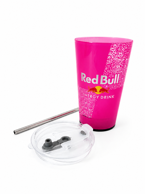 Kubek RedBull LED 330 ml – świecący RÓŻ