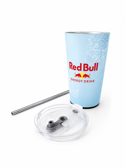 Kubek RedBull LED 330 ml – świecący BŁĘKIT
